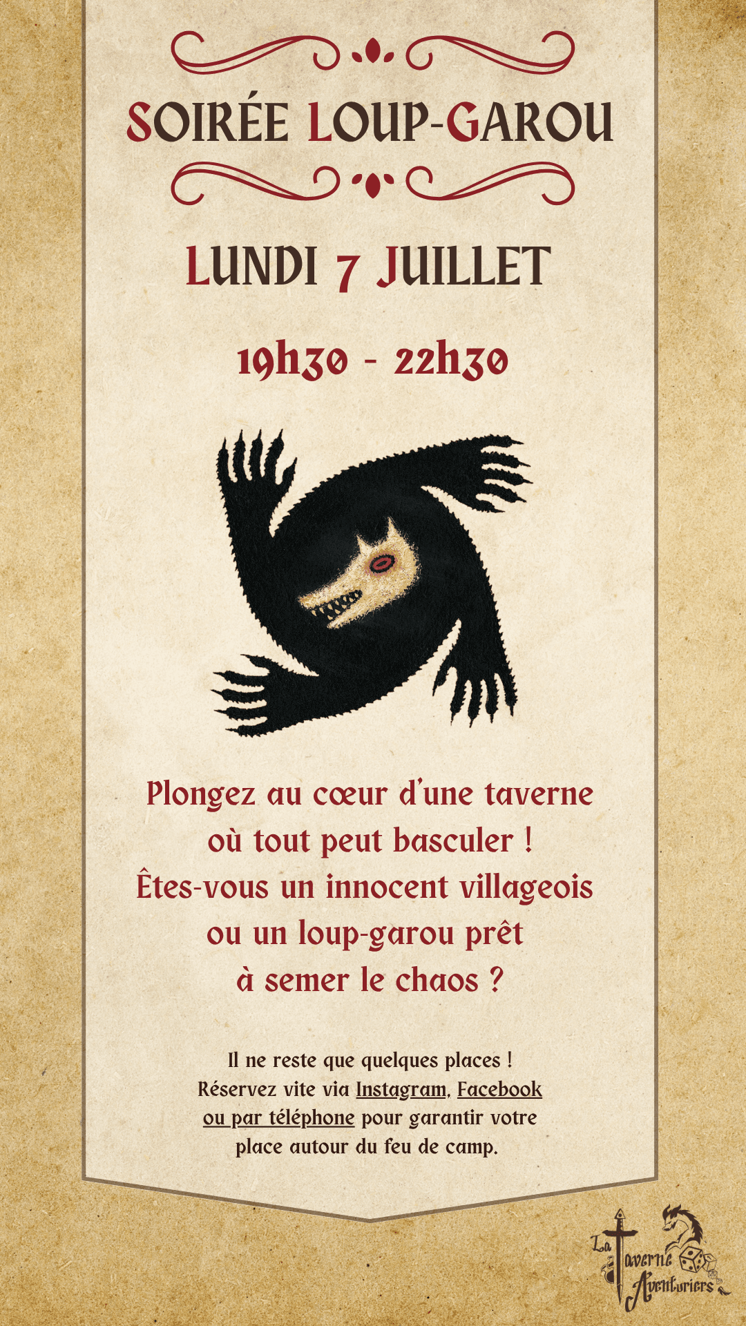 Soiree Loup Garou (Juillet)