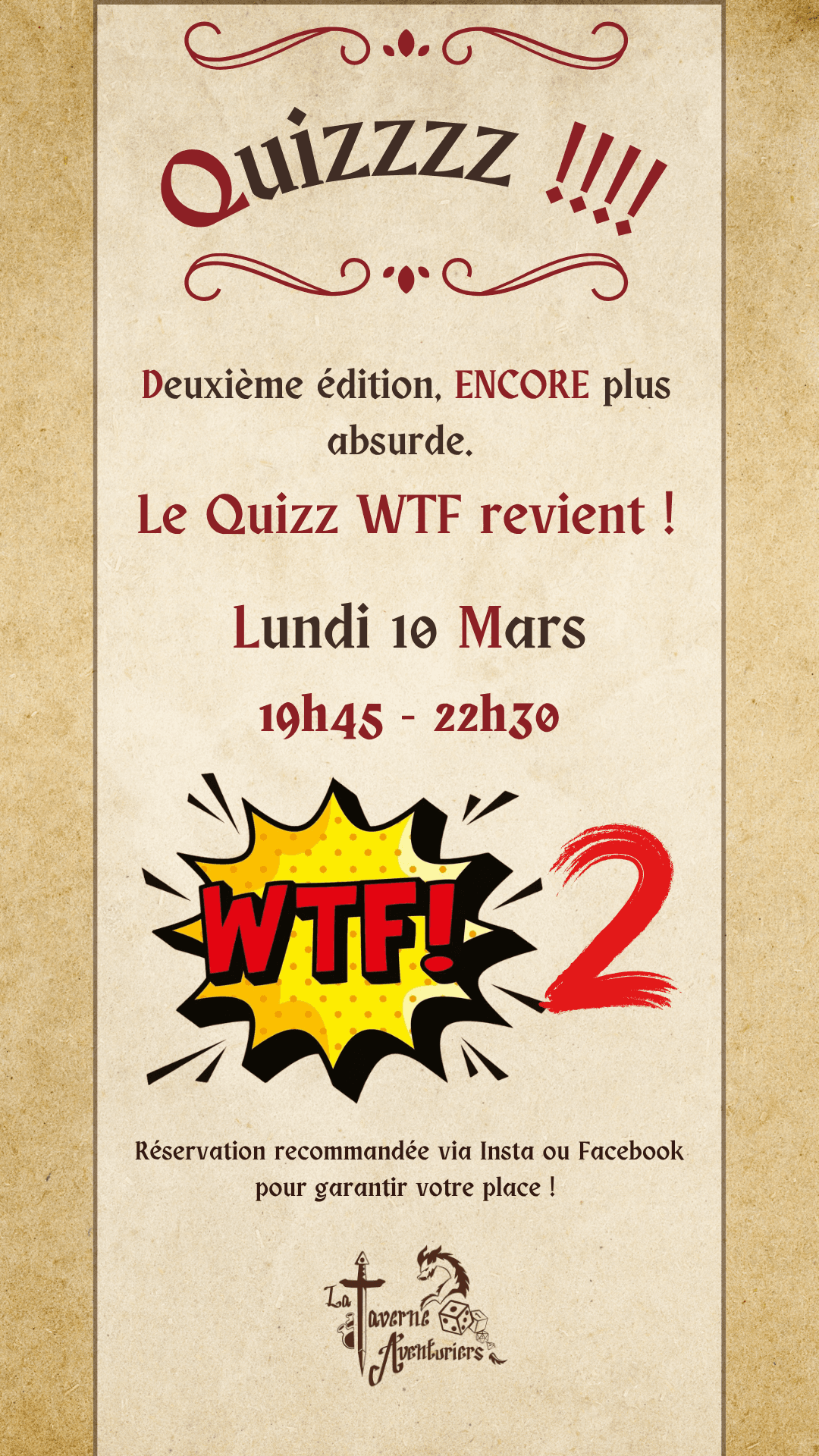 Soirée Quizzzz WTF 2