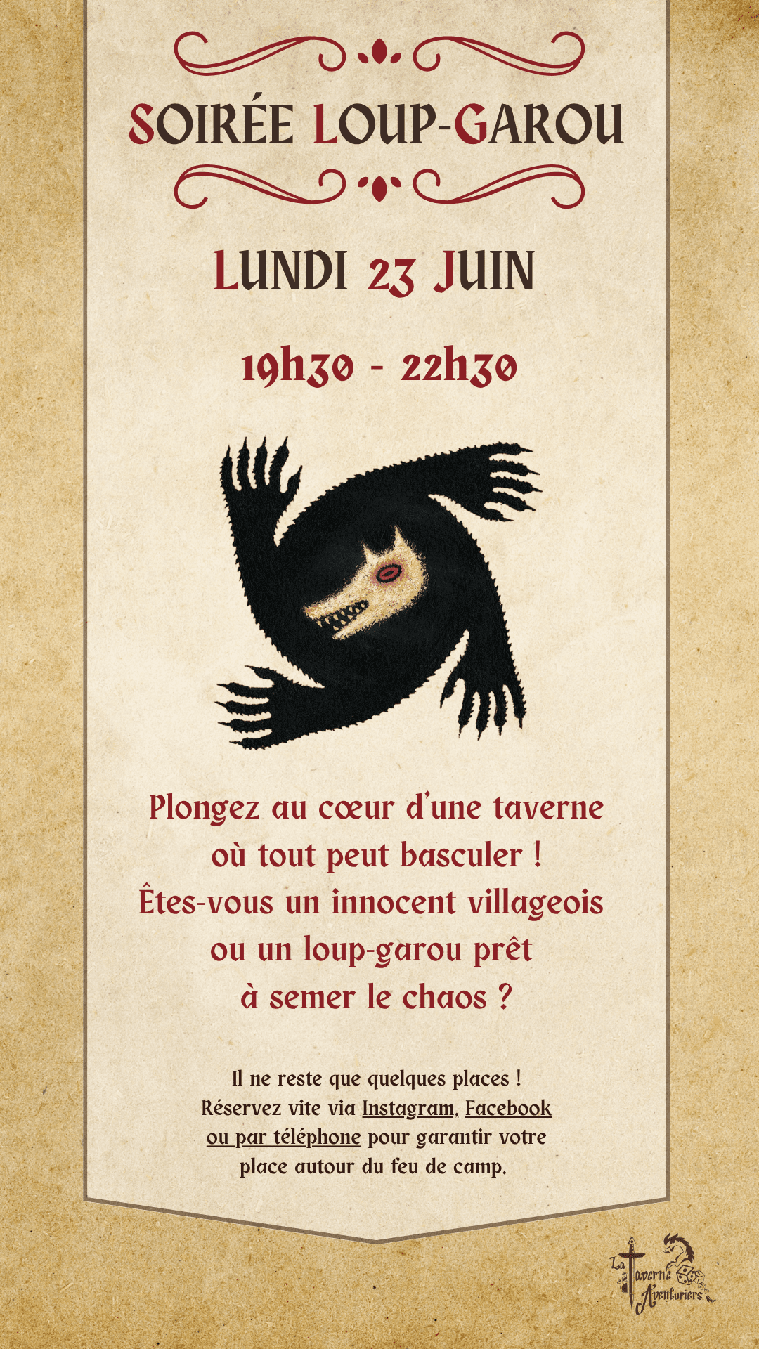 Soiree Loup Garou (Juin)