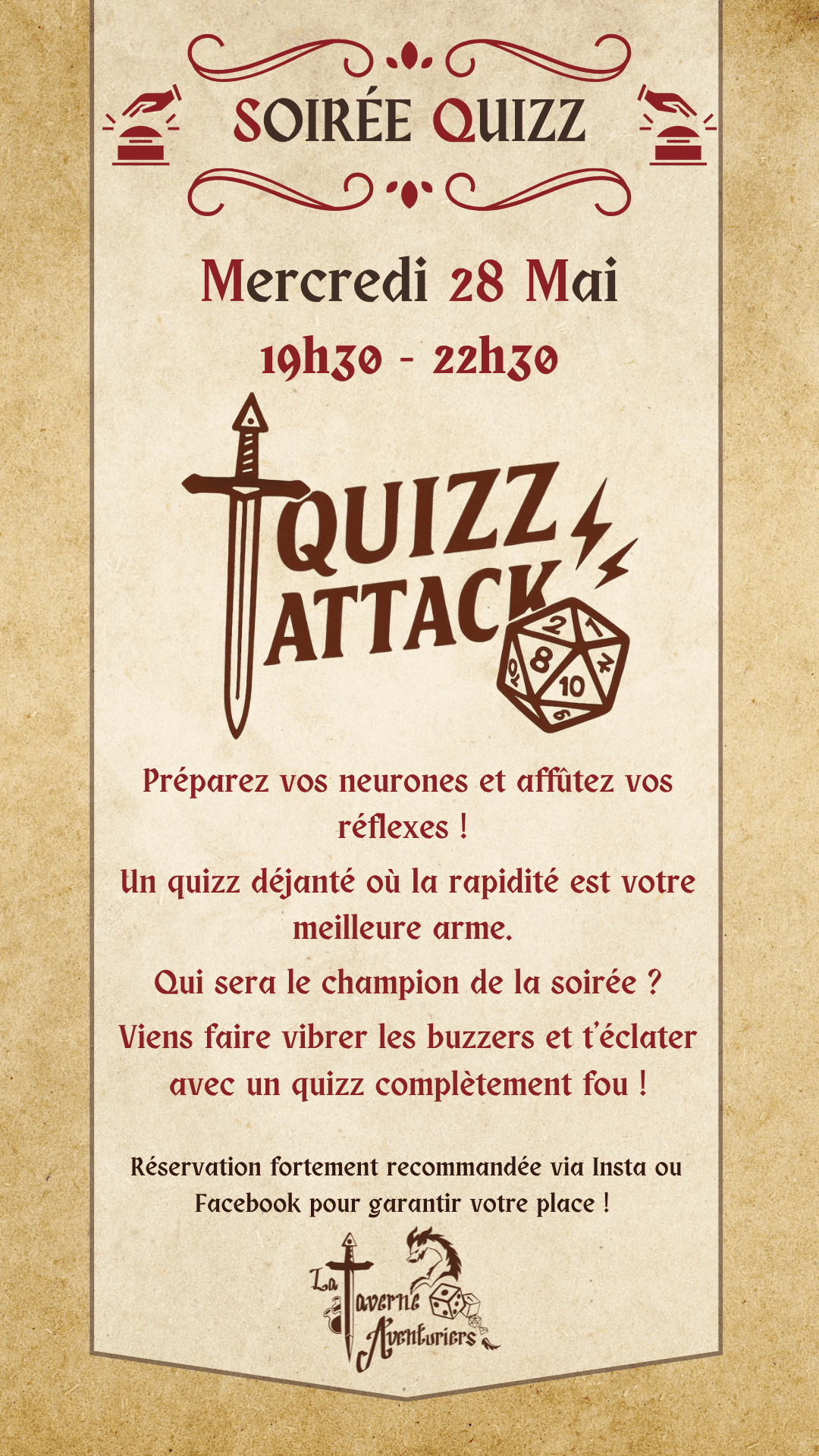 Soirée Quizz Attack !