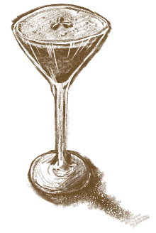 Élixir du Mage Noir ( Expresso Martini )